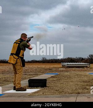 Sgt. 1st Class Brian Stoa a member of the All-Army Sports Team and Army’s American Skeet Team is currently serving as an Active Guard Reserve (AGR) Recruiter for the U.S. Army Reserves.     Growing up in Blooming Prairie, Minnesota Stoa enjoyed hunting, shooting and the outdoors.  He soon became avid in shooting competitively in American Trap, American Skeet and Sporting Clays.      Back in 2005, taking the job as a U.S. Army Recruiter and having no idea how many opportunities it would soon open for him, he says “I enjoy what I do in the military, and I can’t imagine you’d be able to go up to Stock Photo