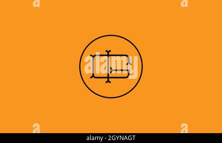 LETTERS GI LOGO DESIGN WITH NEGATIVE SPACE EFFECT FOR ILLUSTRATION USE Stock Vector
