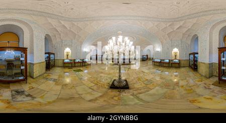 360 degree panoramic view of Golestan Palace , World Heritage