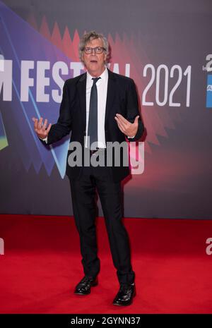London, UK. 08th Oct, 2021. LONDON, ENGLAND 8 OCT 21: Todd Haynes attends the ‘The Velvet Underground Premiere’ part of BFI London Film Festival, held at the Royal Festival Hall, London UK on the 8th October 2021. Photo by Gary Mitchell Credit: Gary Mitchell, GMP Media/Alamy Live News Stock Photo