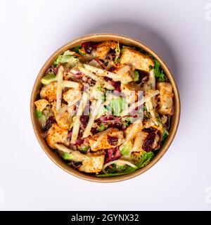 Healthy and delicious home made food best for all ages mixed with meat and vegetable that always comes fresh from the market and fresh meat with sauce Stock Photo