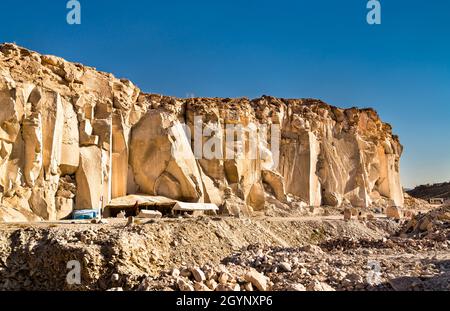 Sillar route in Arequipa, Peru Stock Photo