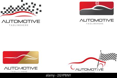 speed Auto car Logo Template vector Stock Vector
