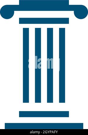 column Logo vector Template Stock Vector