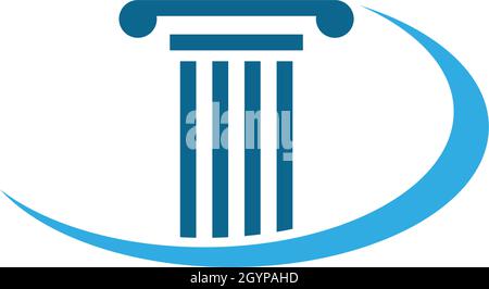 column Logo vector Template Stock Vector