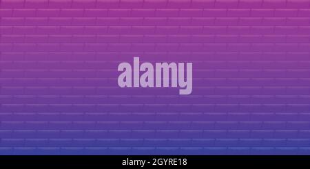 Abstract background color brick wall building architecture rainbow texture wallpaper backdrop technology pattern seamless art vector illustration EPS Stock Vector