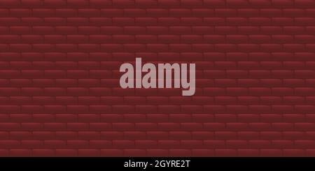 Abstract background brown colorful brick wall building interior decoration texture wallpaper backdrop technology pattern seamless vector illustration Stock Vector