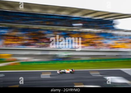 Tuzla, Turkey. 09th Oct, 2021. during the Formula 1 Rolex Turkish Grand Prix 2021, 16th round of the 2021 FIA Formula One World Championship from October 8 to 10, 2021 on the Istanbul Park, in Tuzla, Turkey - Photo: Xavi Bonilla/DPPI/LiveMedia Credit: Independent Photo Agency/Alamy Live News Stock Photo