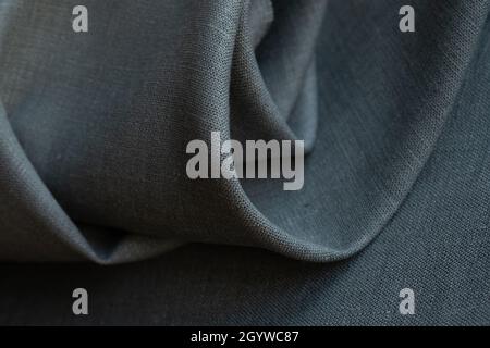 Linen pattern texture background. Stripes of fabric Stock Photo