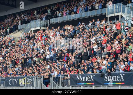 LONDON, UNITED KINGDOM. 09th, Oct 2021.  during Gallagher Premiership Rugby Round 4 Match between Saracens vs Newcastle Falcons at StoneX Stadium on Saturday, 09 October 2021. LONDON ENGLAND.  Credit: Taka G Wu/Alamy Live News Stock Photo