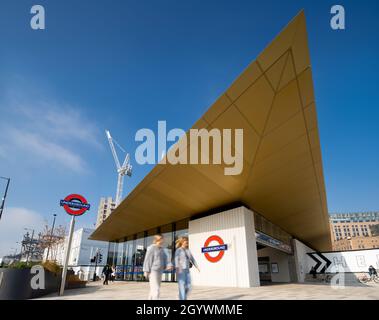 Battersea Power Station, Nine Elms, Wandsworth, London, England Stock Photo