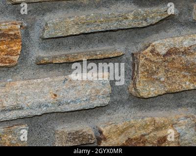 rustic wall, stone, aged Stock Photo