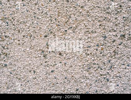 background of small stones textured wall Stock Photo