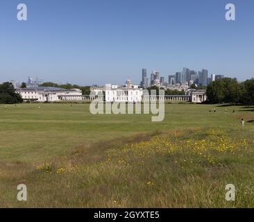 the National Maritime Museum the Queens House Old Royal Naval College ...
