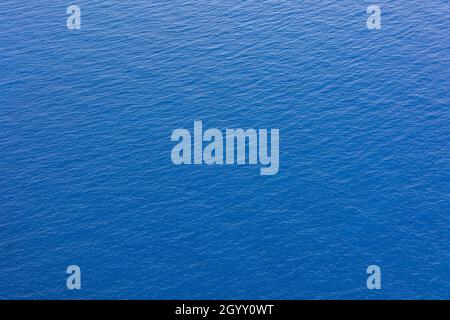 blue water background full frame surface Stock Photo