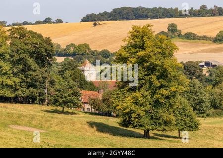 St Michael and All Angels Parish Church, Hughenden Valley, Buckinghamshire, England, UK Stock Photo