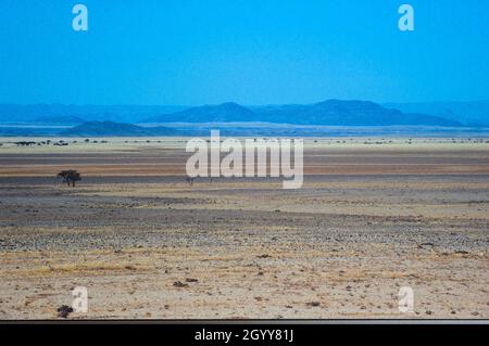 The Namib Desert. Arid for over 80 million years, it is believed to be one of the oldest deserts in the world. Stock Photo