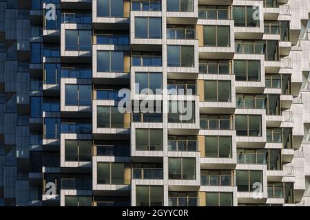 One Park Drive residential skyscraper in Canary Wharf, London England United Kingdom UK Stock Photo