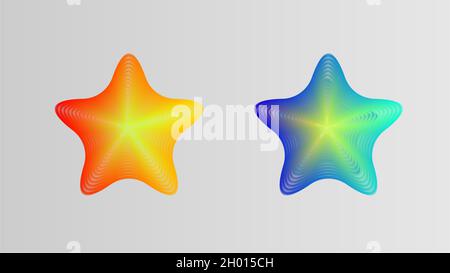 Beautiful star fish illustration. Useful for Decoration, design and background Stock Photo