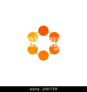 Vector circle infographic. Template for cycle diagram, graph, presentation and round chart. Business concept with options, parts, steps or processes Stock Vector