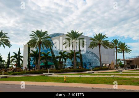 Salvador Dali Museum is an art museum dedicated to the works of Salvador Dali in downtown St. Petersburg, Florida FL, USA. Stock Photo