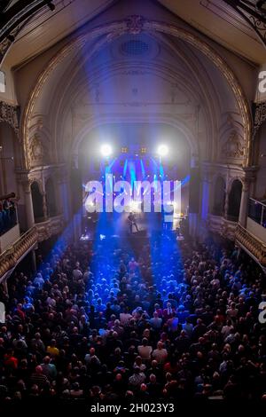 Bournemouth, UK. 10th Oct, 2021. Manic Street Preachers at O2 Academy, Bournemouth, UK. 10 October 2021.Credit: Charlie Raven/Alamy Live News Credit: Charlie Raven/Alamy Live News Stock Photo