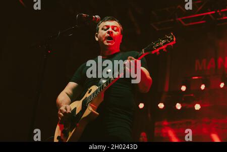 Bournemouth, UK. 10th Oct, 2021. Manic Street Preachers at O2 Academy, Bournemouth, UK. 10 October 2021.Credit: Charlie Raven/Alamy Live News Credit: Charlie Raven/Alamy Live News Stock Photo