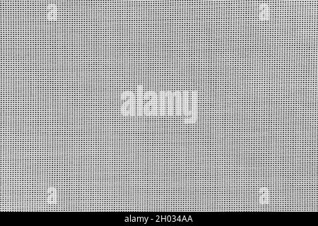 Mesh pattern of the plastic textured surface. Abstract gray background Stock Photo