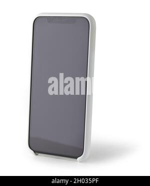 smartphone isolated on white background Stock Photo
