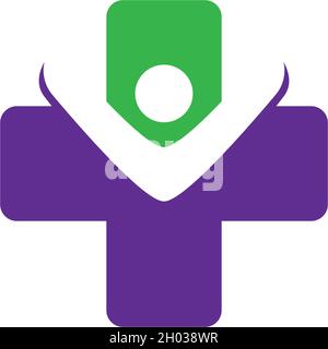 Health Medical Logo template vector Stock Vector