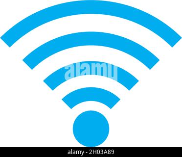 wireless Logo Template vector illustration Stock Vector