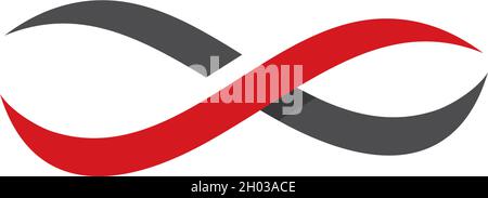 X letter Infinity logo Vector template design Stock Vector
