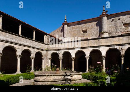 Cloister of the Our Lady of the Assumption Cathedral, Lamego, Portugal, Europe Stock Photo