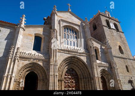 Our Lady of the Assumption Cathedral, Lamego, Portugal, Europe Stock Photo