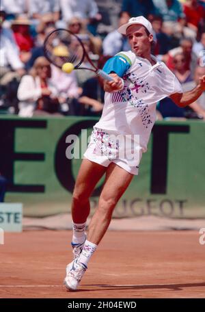 Argentinian tennis player Christian Miniussi, Italian Open 1992 Stock