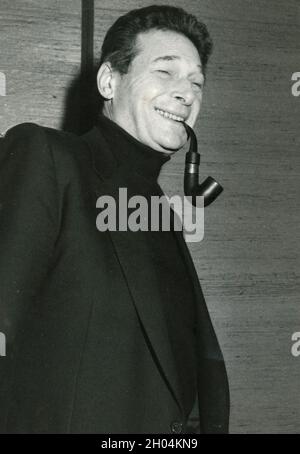 Italian politician and trade unionist Luciano Lama, 1980s Stock Photo