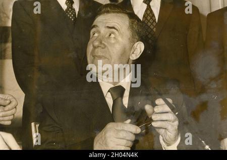 Soviet Belarusian politician and diplomat Andrei Gromyko, 1970s Stock Photo