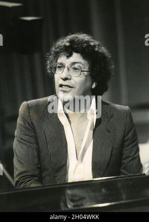 Italian singer and songwriter Peppino Di Capri, 1970s Stock Photo