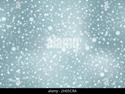 Seamless Abstract Background With Lights And Halos. Vector Illustration. Horizontally And Vertically Repeatable. Stock Vector