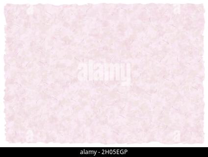 Japanese Paper Textured Abstract Earth Color Background. Vector Illustration Isolated On A White Background. Stock Vector