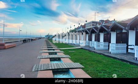 Bridlington South Beach, Bridlington, East Yorkshire, UK Stock Photo