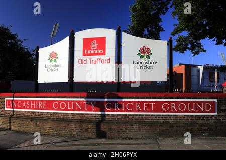 The Old Trafford Cricket, Talbot Rd, Stretford, Lancashire, Manchester, England Stock Photo