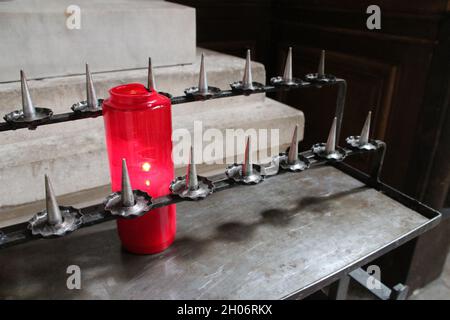 saint-paul-saint-louis church in paris (france) Stock Photo