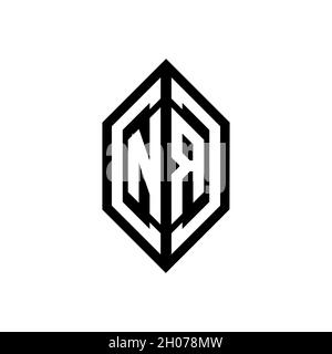 OG Monogram Logo geometric initial with wing shape style design template. Wing initial logo design isolated in black background Stock Vector