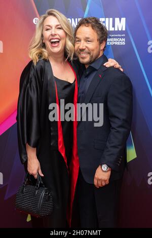 Stephen Graham and Hannah Walters arriving for the UK premiere of 'Boiling Point', at the Odeon Luxe West End cinema in London during the BFI London Film Festival. Picture date: Monday October 11, 2021. Stock Photo