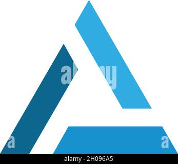 Triangle Logo vector Template Stock Vector