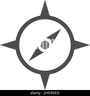 Compass Logo Template vector icon illustration design Stock Vector