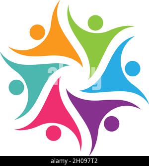 community care Logo template vector Stock Vector