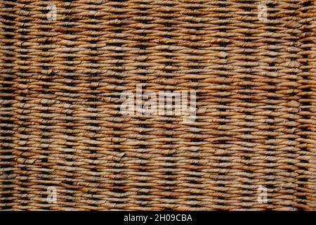 rattan woven seamless texture Stock Photo