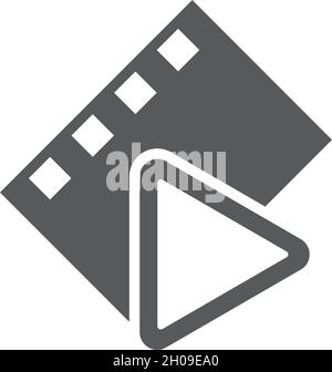 Movie logo ilustration vector template Stock Vector